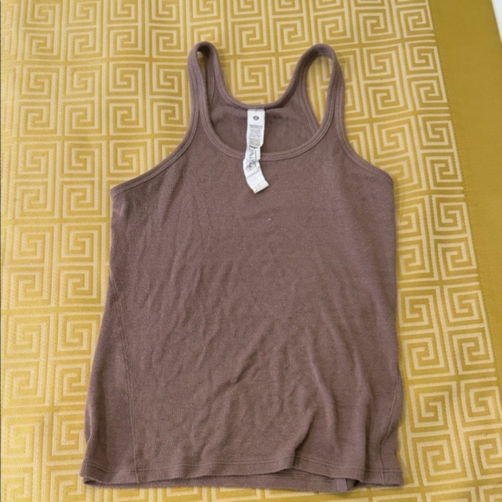 lululemon athletica Brown Tank Top